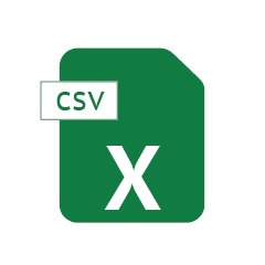 Piktogramm CSV-Datei
